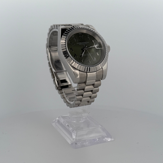 Olive Arabic Dial- Seiko Mod