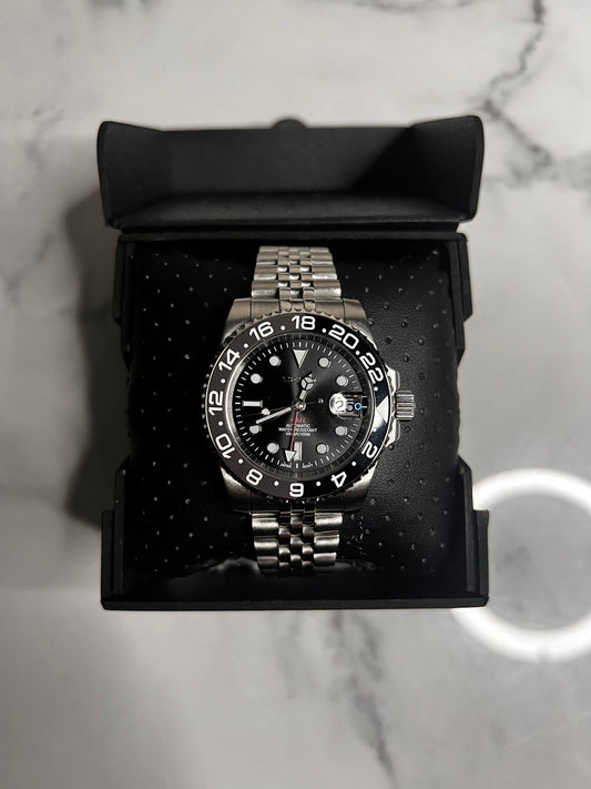 Seiko Mod - GMT Bruce Wayne Watch