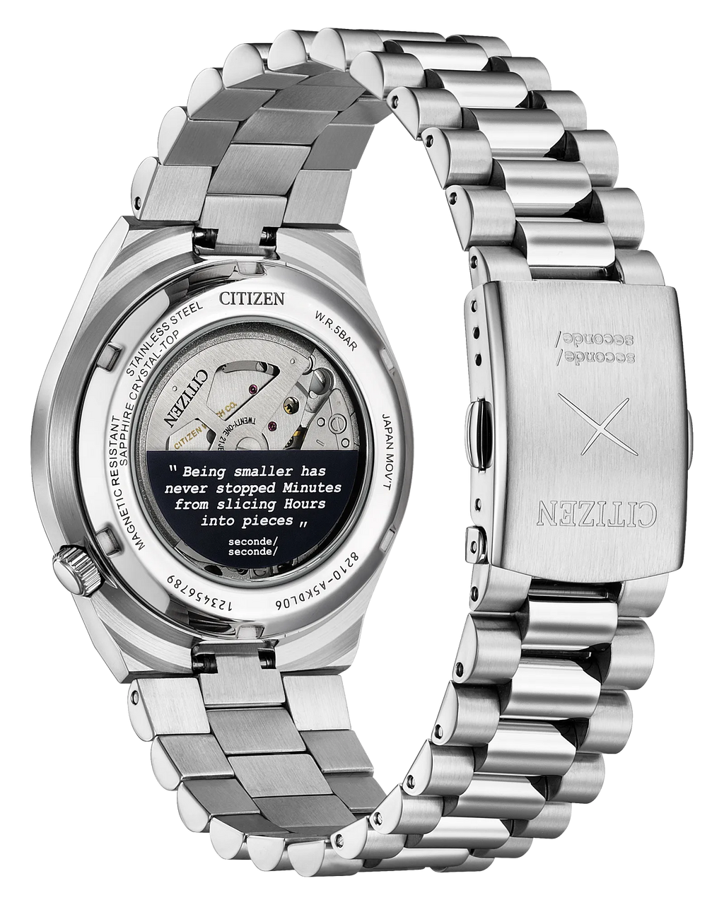 Citizen Tsuyosa x seconde/seconde Automatic | Limited Edition | Blue Dial | NJ0157-81L