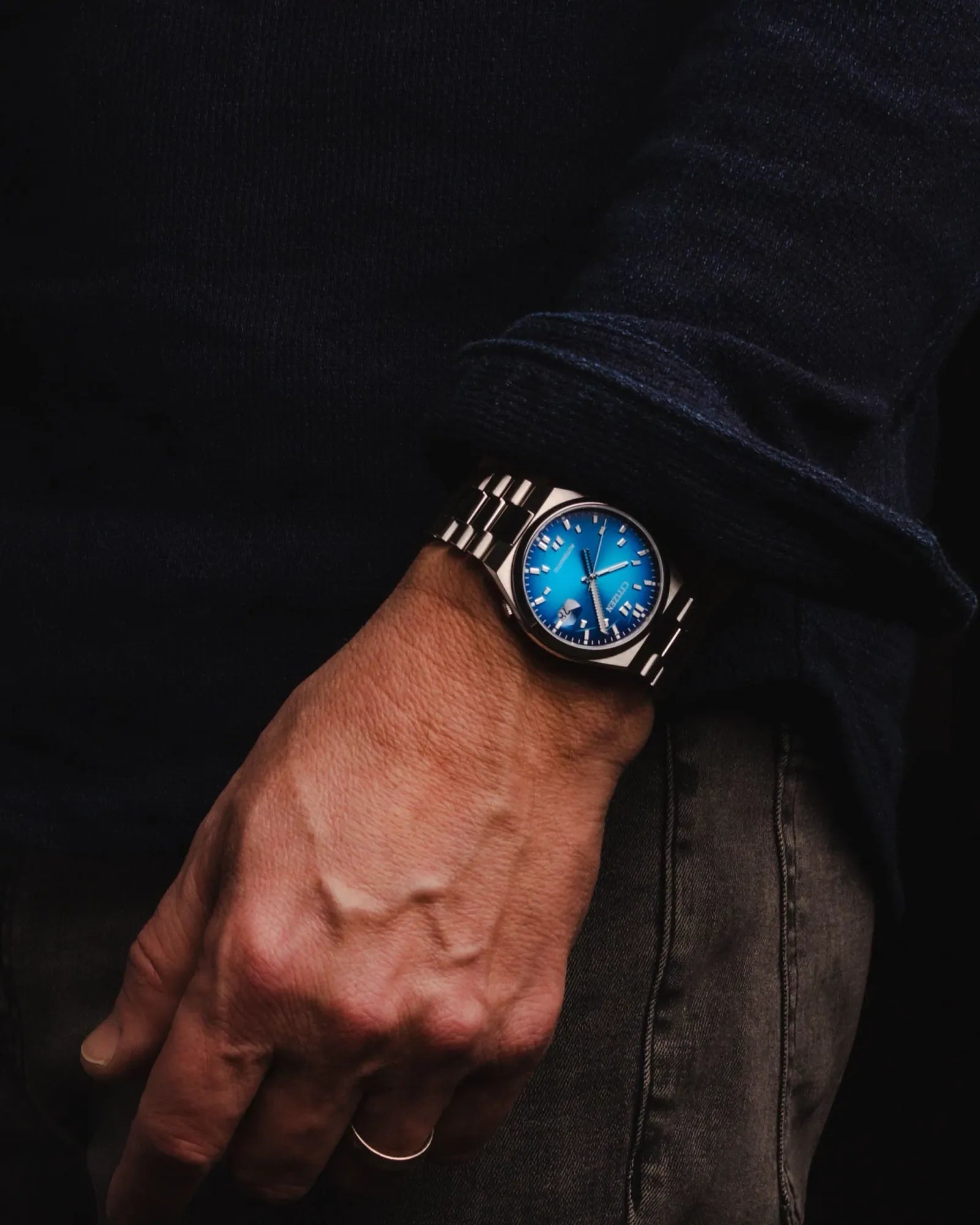 Citizen Tsuyosa x seconde/seconde Automatic | Limited Edition | Blue Dial | NJ0157-81L