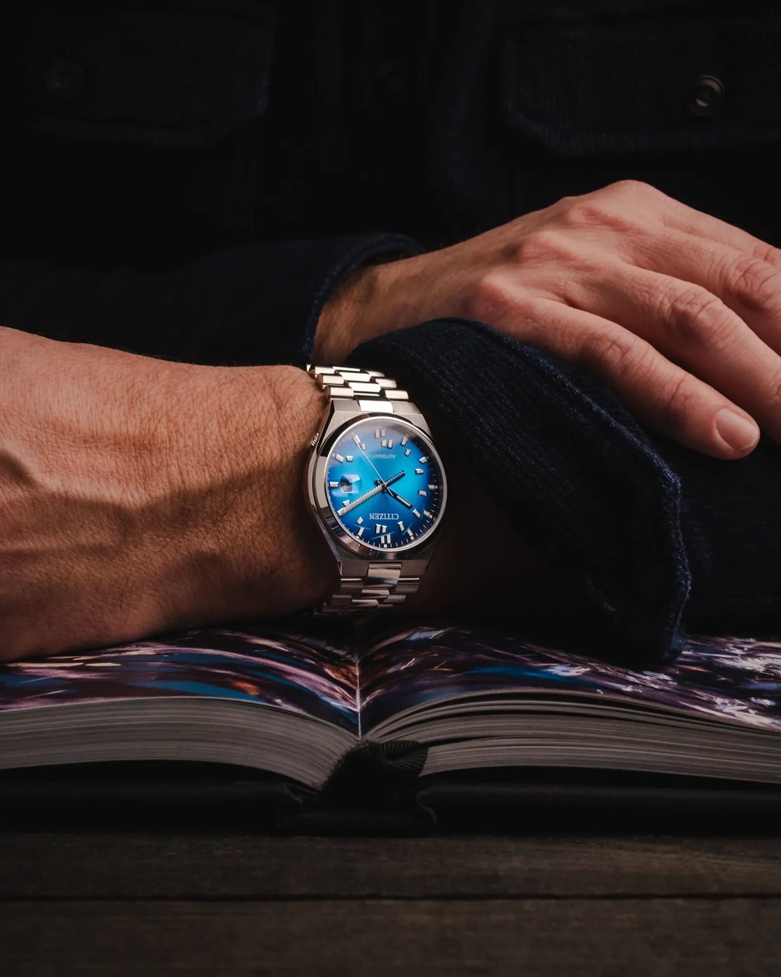 Citizen Tsuyosa x seconde/seconde Automatic | Limited Edition | Blue Dial | NJ0157-81L