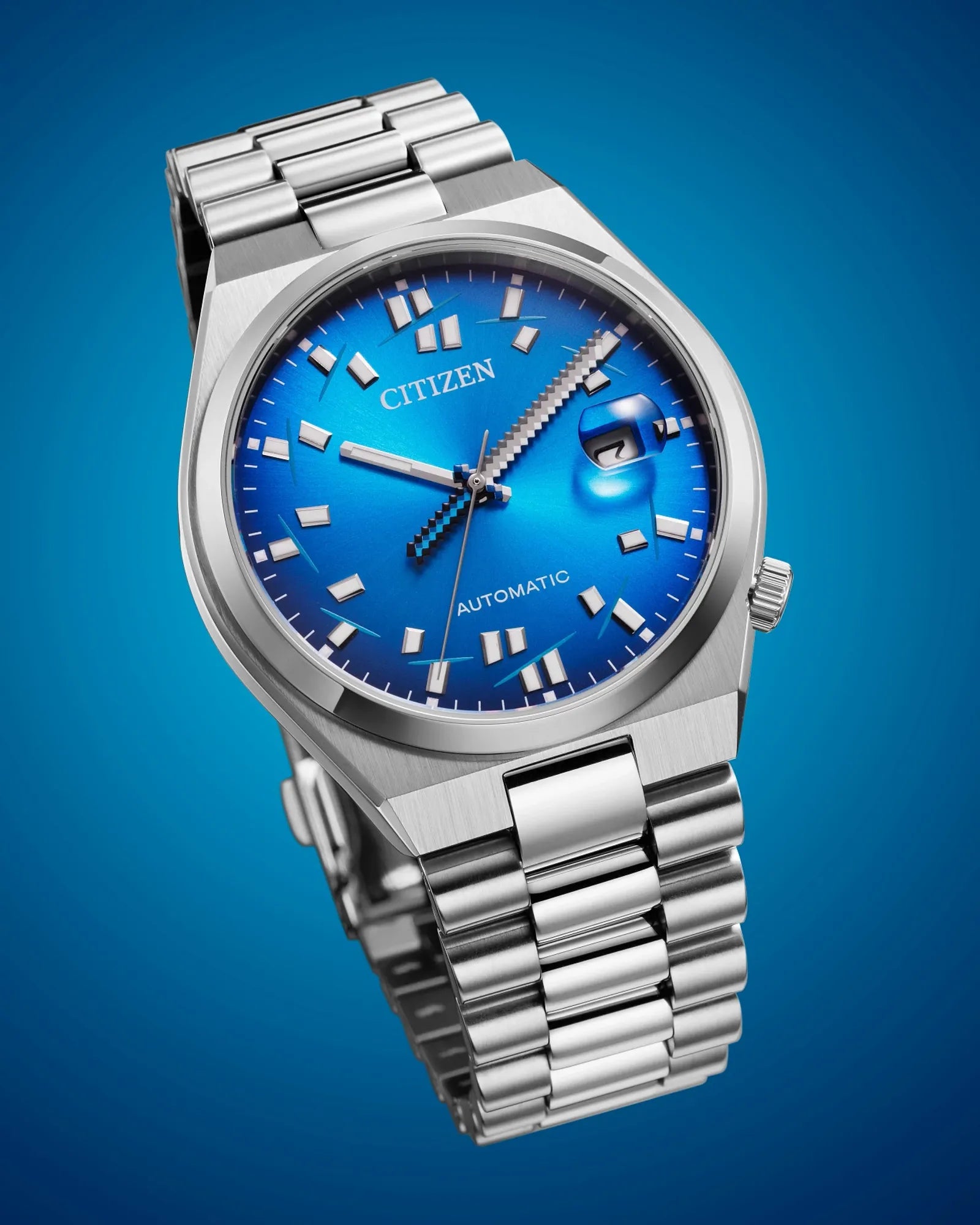 Citizen Tsuyosa x seconde/seconde Automatic | Limited Edition | Blue Dial | NJ0157-81L