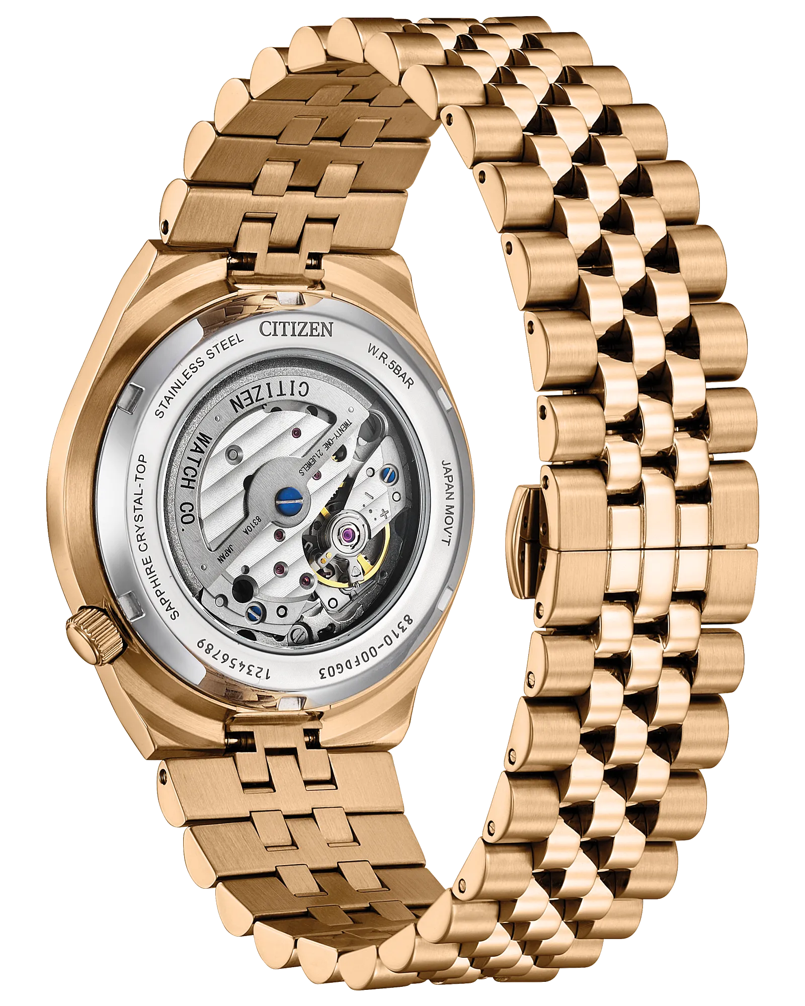 オルゴール nonta Citizen JG2126-69E Record Label Ana-digi Thermo Sensor Quartz