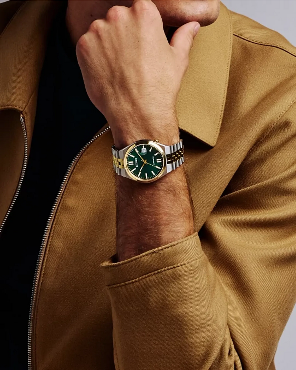Citizen Tsuyosa 60 Automatic | Two-Tone Green Dial | NK0024-54X