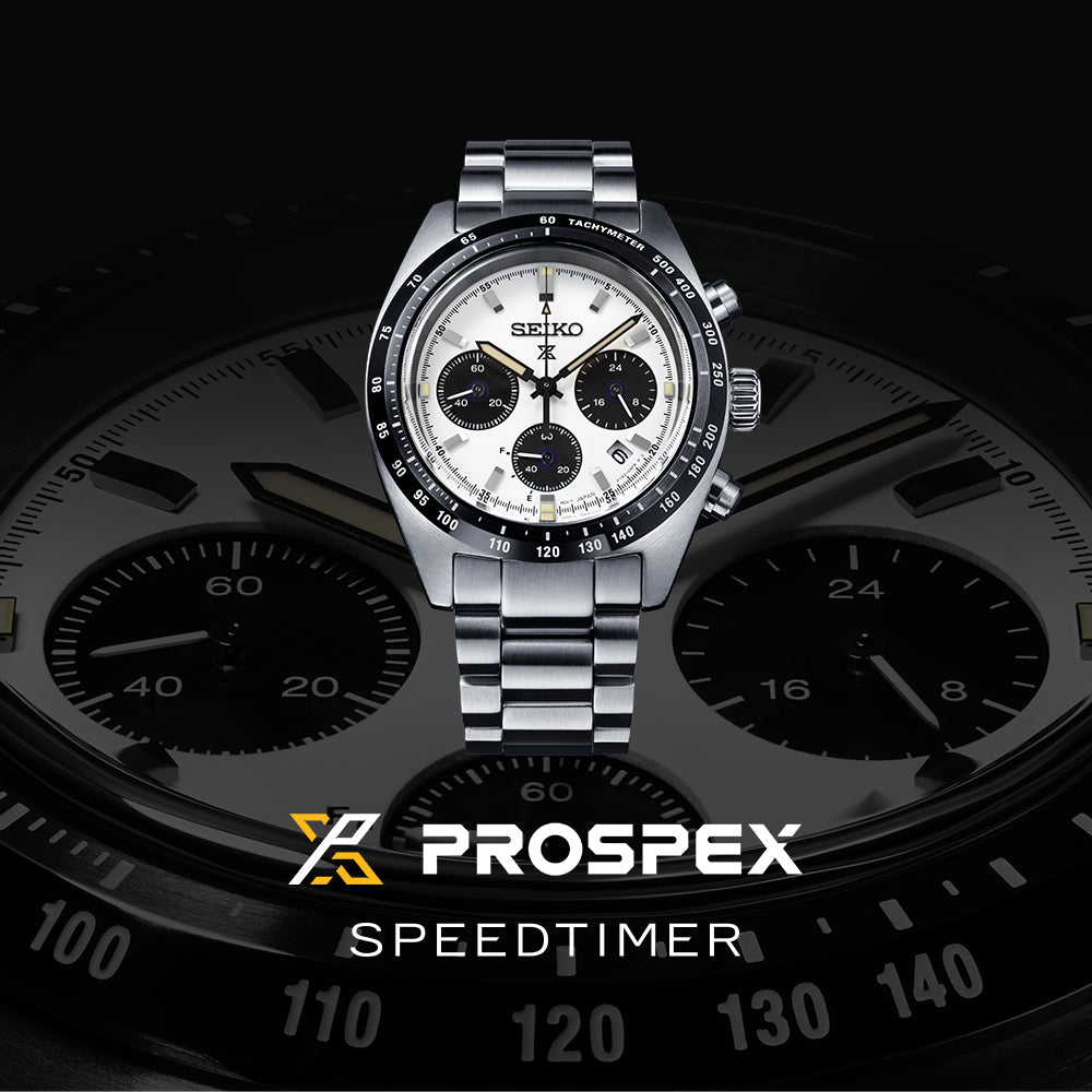 Seiko PROSPEX Speedtimer Solar Chronograph | Panda Dial | SSC813