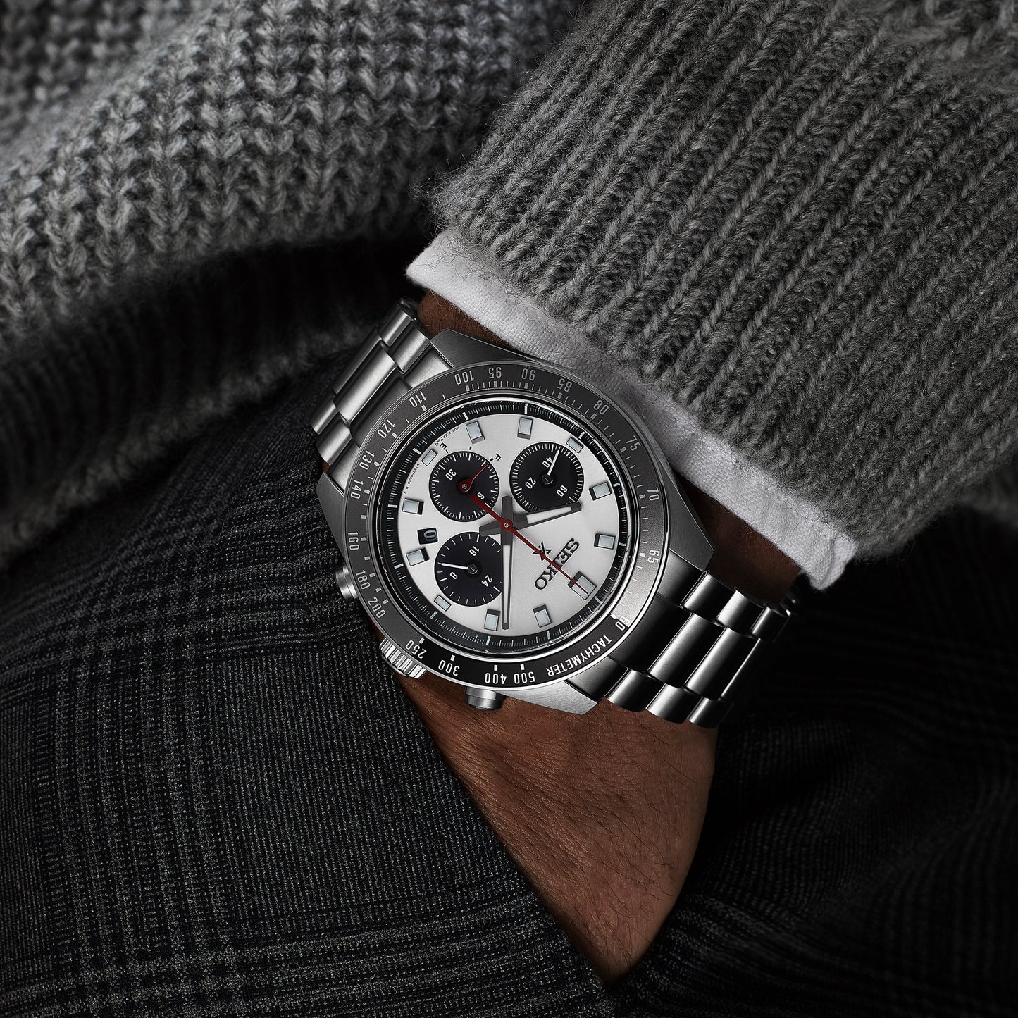 SEIKO PROSPEX SPEEDTIMER SOLAR CHRONOGRAPH SSC911