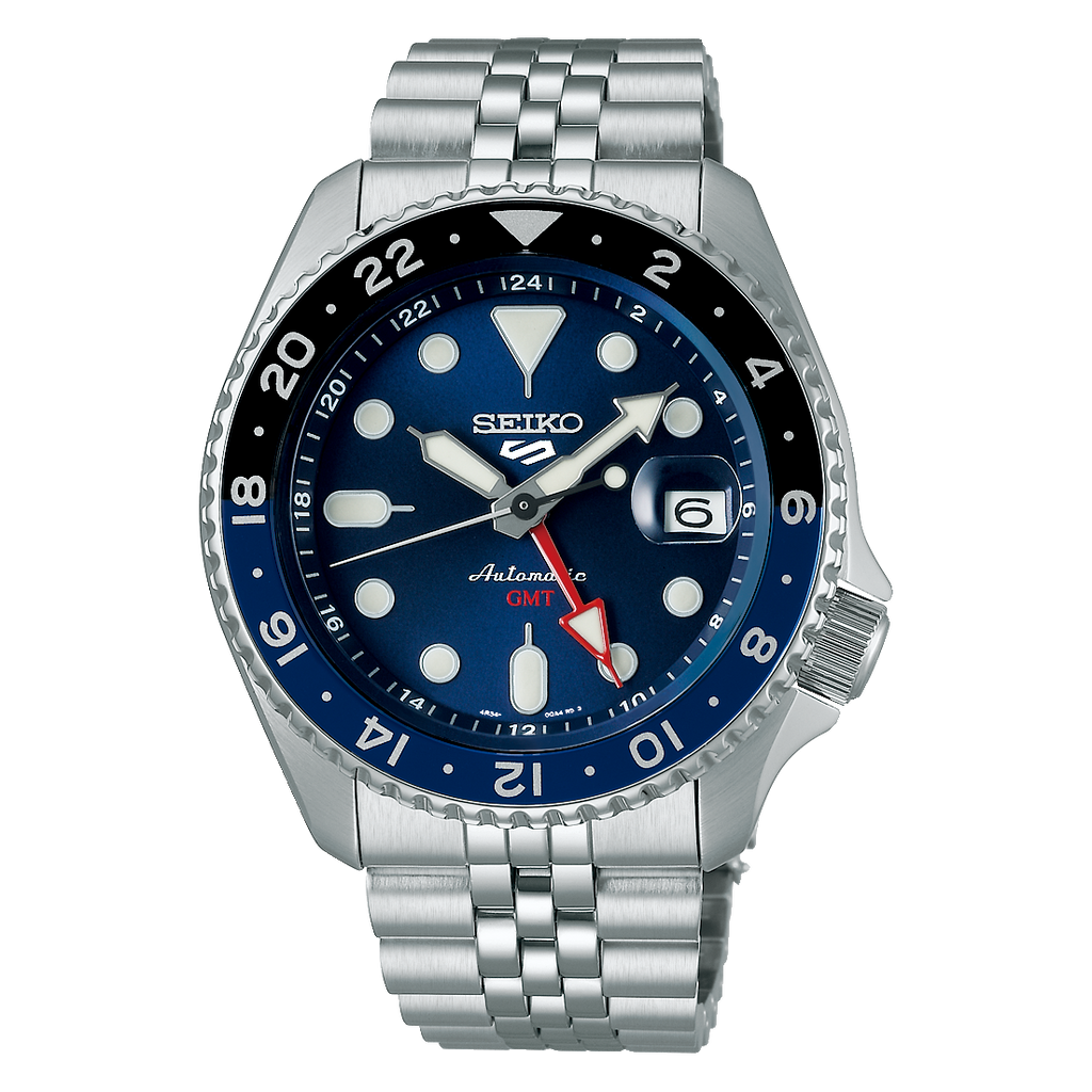 Seiko 5 Sports Automatic GMT | Dark Blue Dial | SSK003