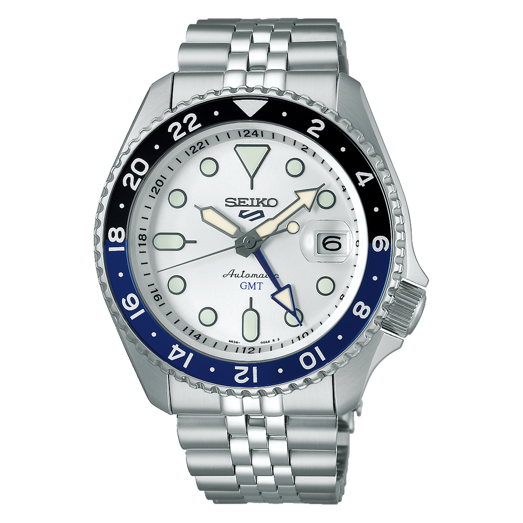 Seiko 5 Sports Automatic GMT | White Dial | SSK033K1
