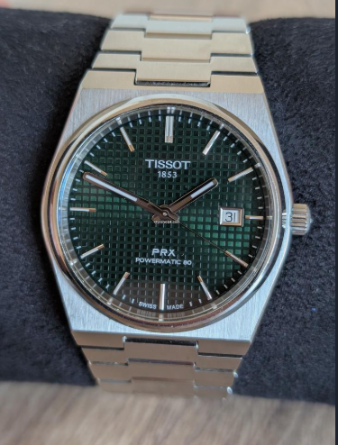 Tissot PRX Powermatic 80 GREEN DIAL 40 mm T1374071109100