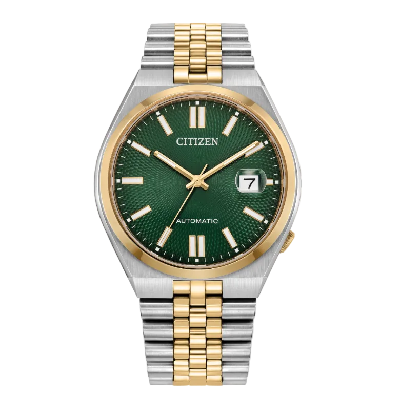 Citizen Tsuyosa 60 Automatic | Two-Tone Green Dial | NK0024-54X