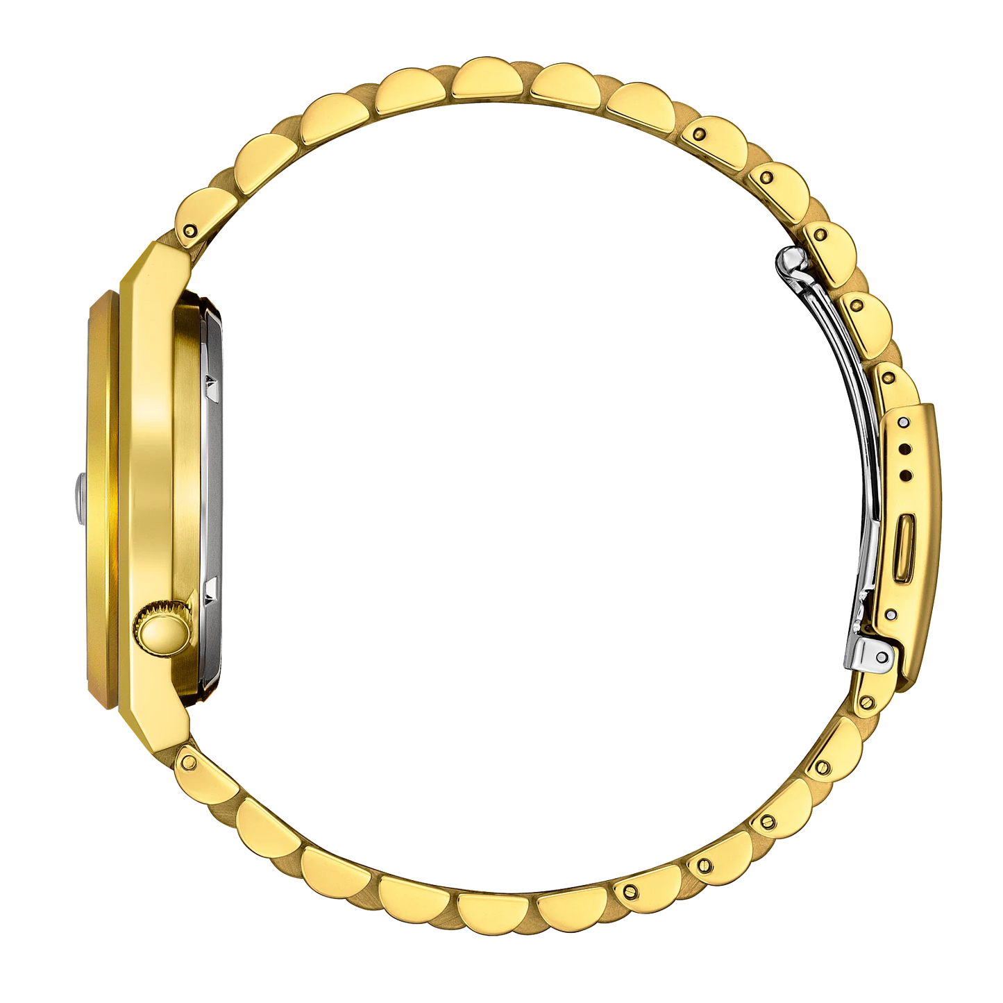 Men's Citizen Tsuyosa Automatic Green Dial Watch in Gold-Tone Stainless Steel (Model NJ0152-51X)