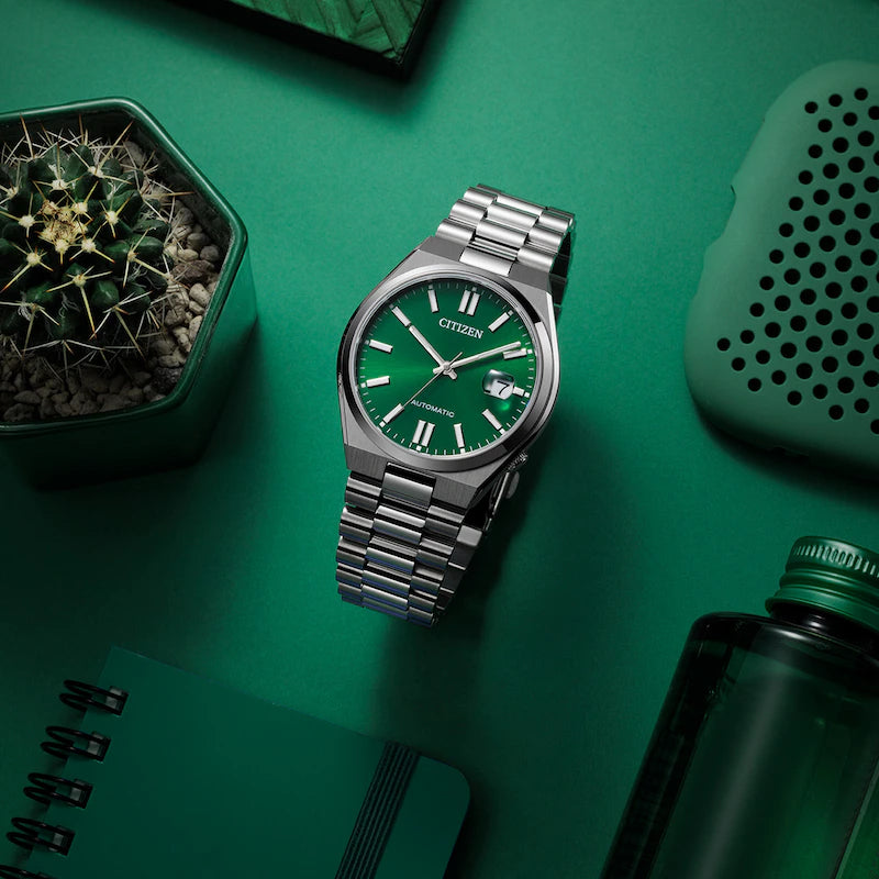 Citizen Tsuyosa Automatic | Green Sunray Dial | NJ0150-56X