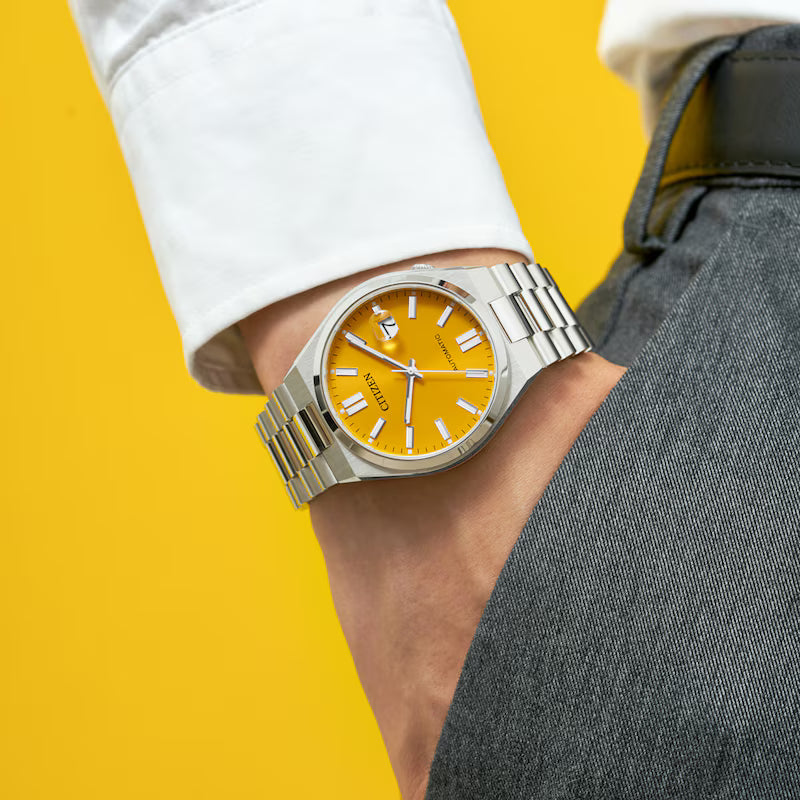 Citizen Tsuyosa Automatic | Yellow Sunray Dial | NJ0150-56Z
