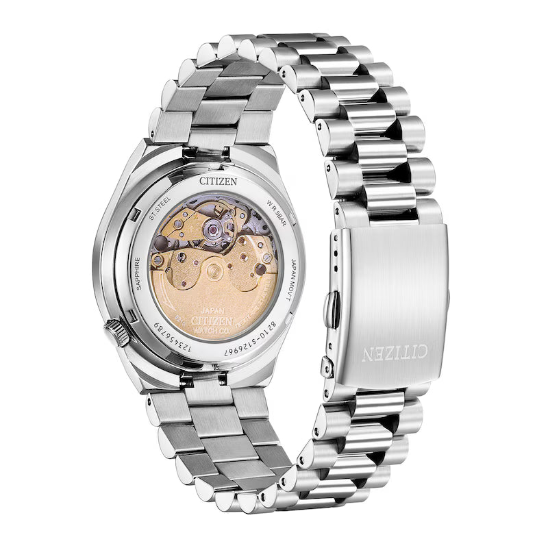 Men's Citizen Tsuyosa Collection Automatic Watch with Red Sunray Dial (Model: NJ0150-56W)