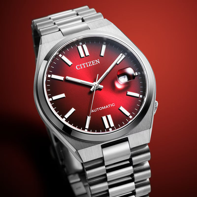 Citizen Tsuyosa Automatic | Red Sunray Dial | NJ0150-56W