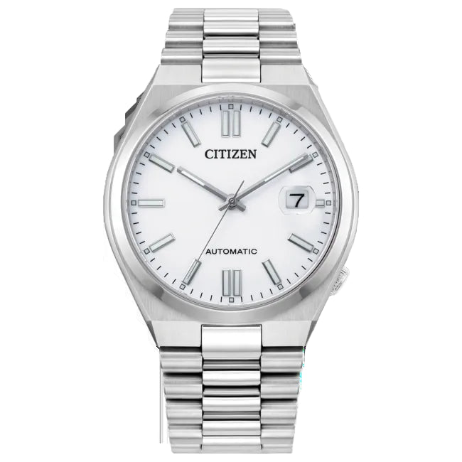 Men's Citizen Tsuyosa Collection Automatic Watch White Dial 40MM Automatic | NJ0150-81A