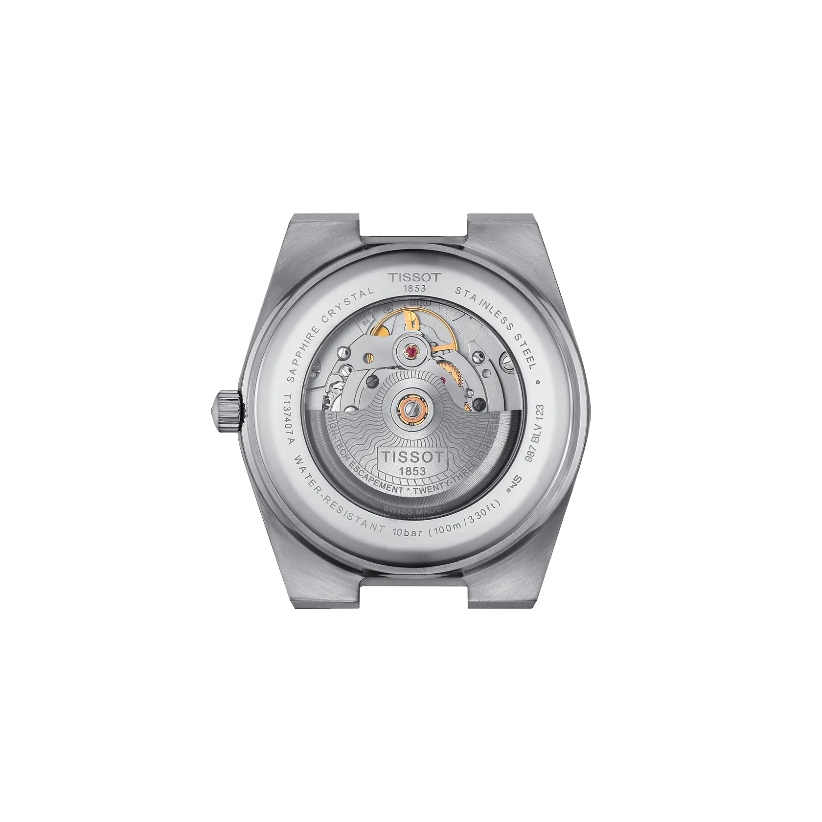 TISSOT PRX POWERMATIC 80 BLACK DIAL 40 MM T137.407.11.051.00