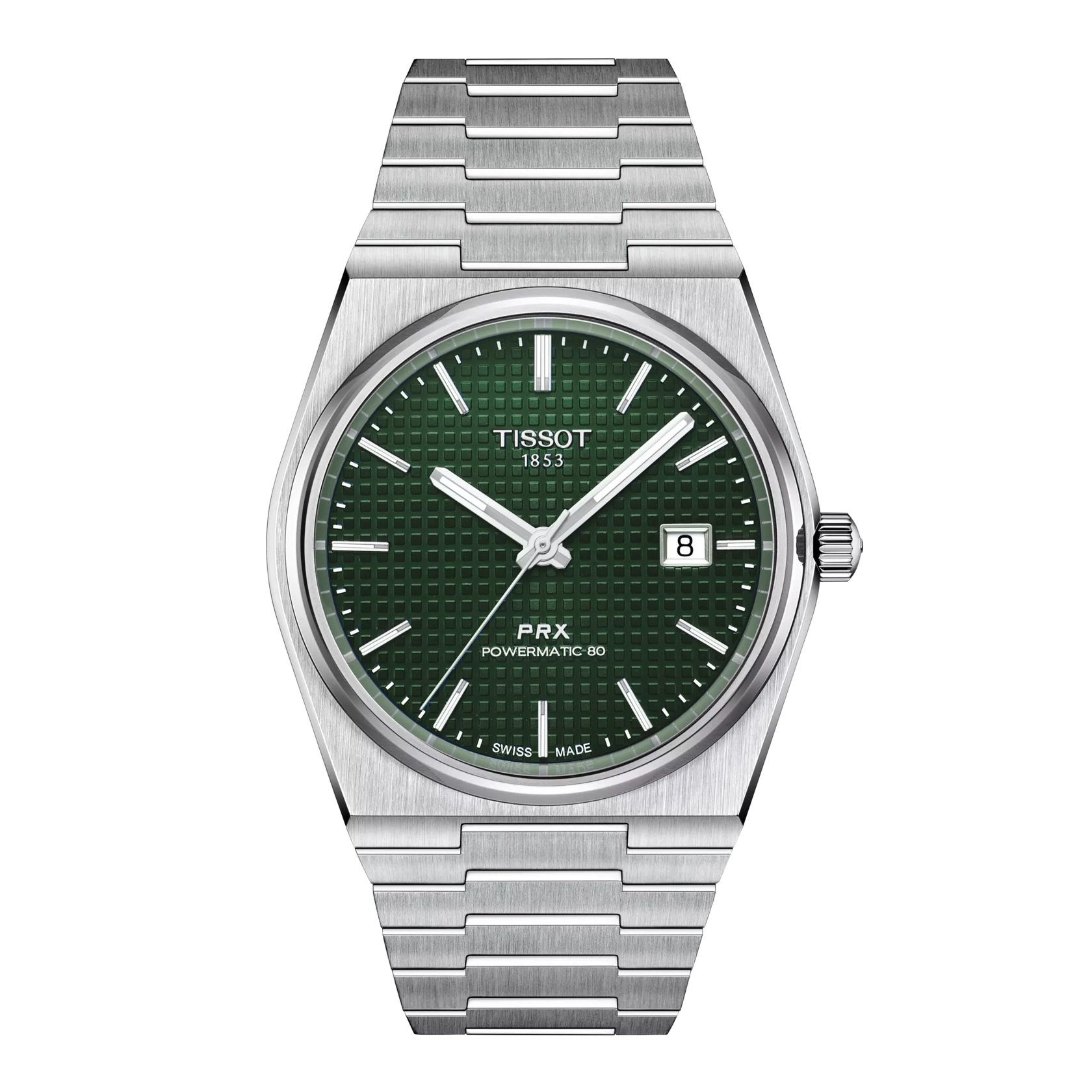 Tissot PRX Powermatic 80 GREEN DIAL 40 mm T1374071109100