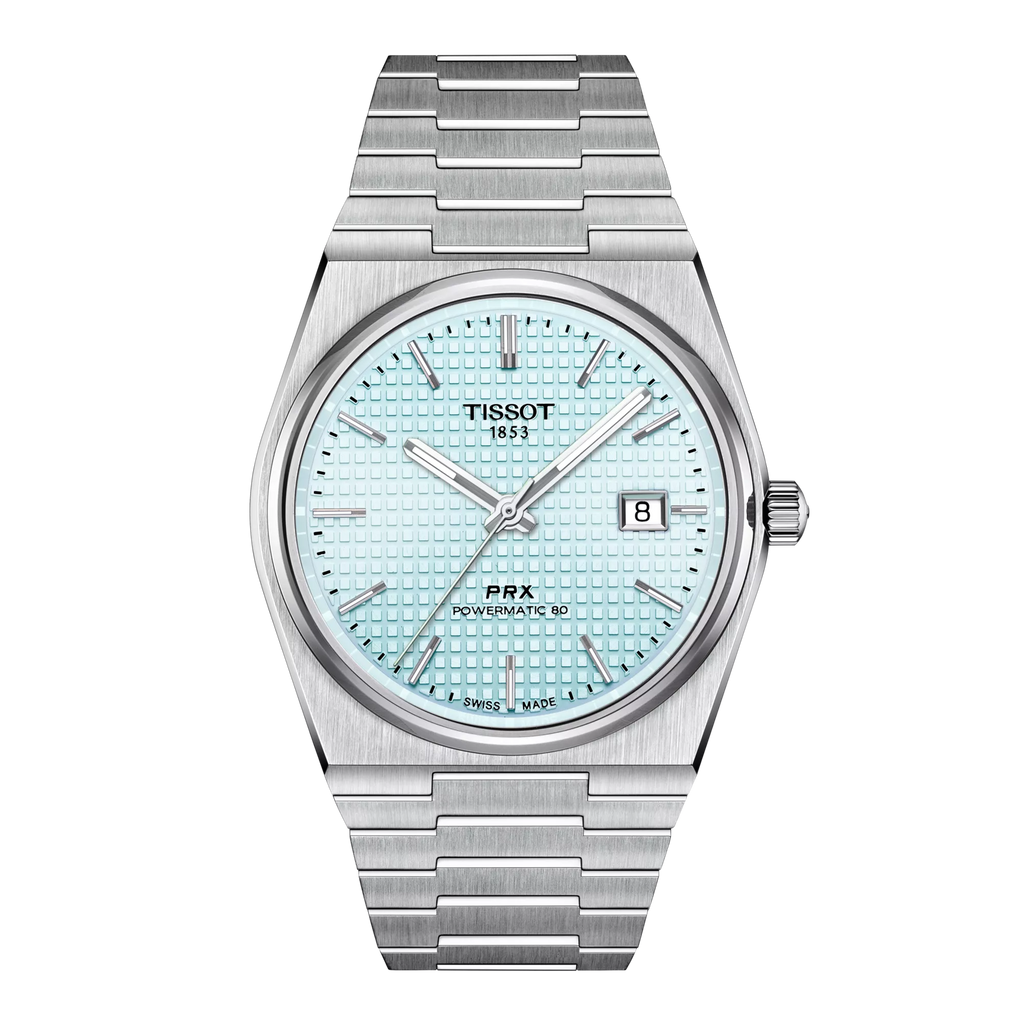 Tissot PRX POWERMATIC 80 | Ice Blue Dial 40 mm | T137.407.11.351.00
