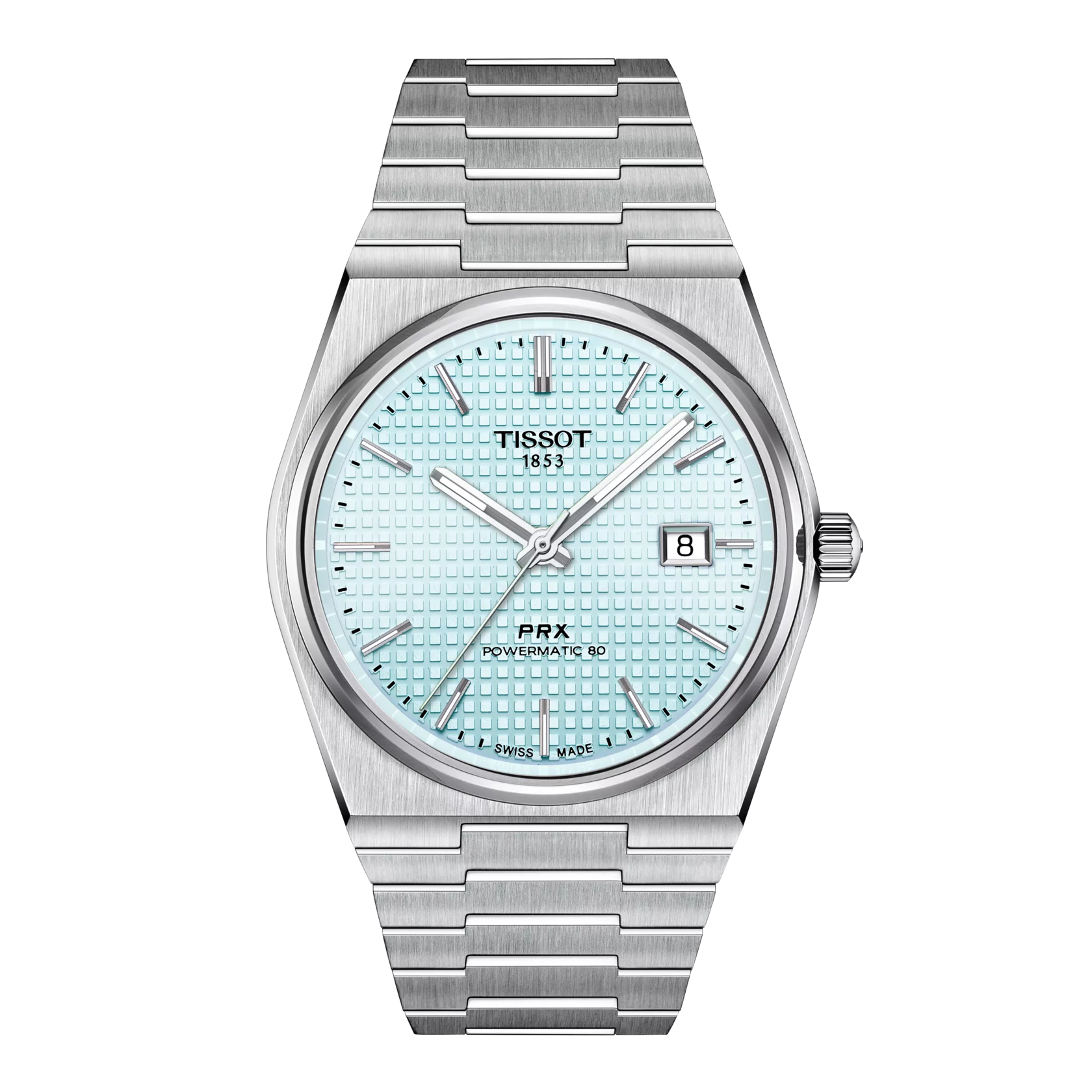 TISSOT PRX POWERMATIC 80 ICE BLUE DIAL 40MM T137.407.11.351.00