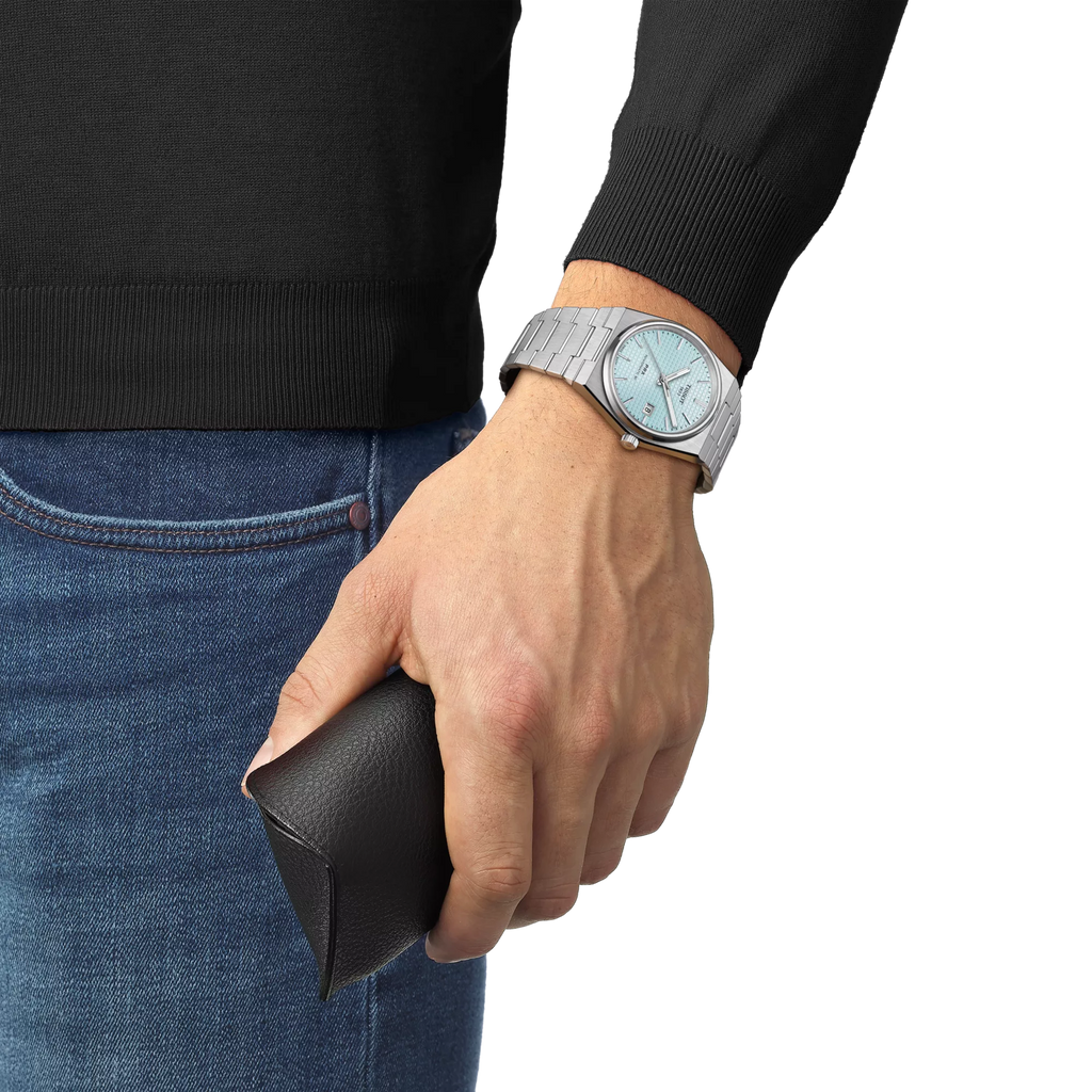 Tissot PRX POWERMATIC 80 | Ice Blue Dial 40 mm | T137.407.11.351.00