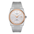 Tissot PRX POWERMATIC 80 | Rose Gold Bezel w/ White Dial 40 mm | T137.407.21.031.00