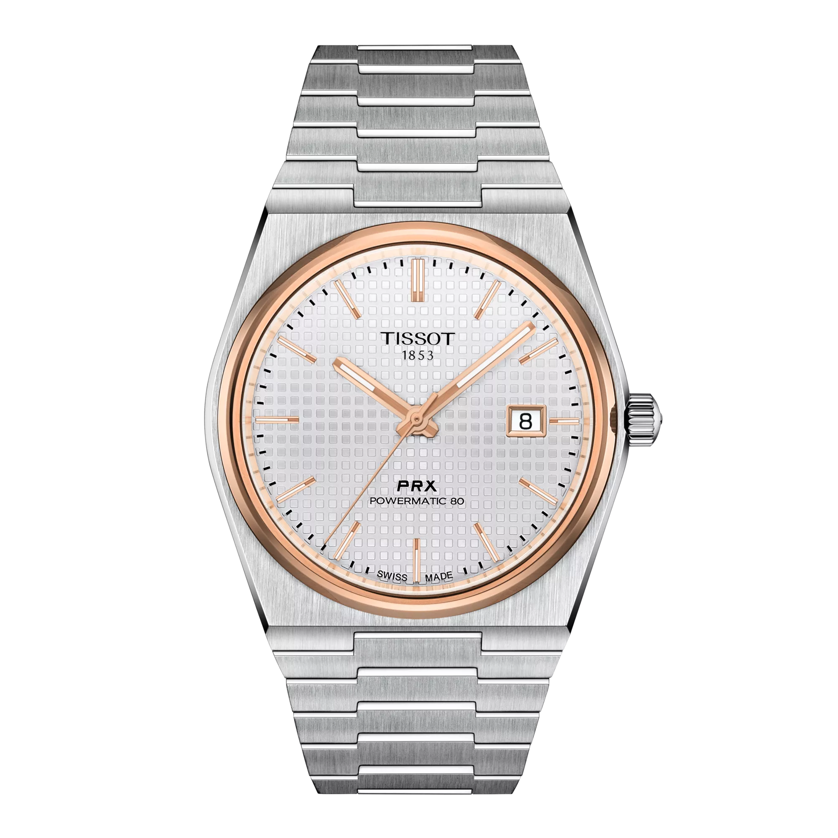 TISSOT PRX POWERMATIC 80 ROSE GOLD PVD DIAL 40MM T137.407.21.031.00