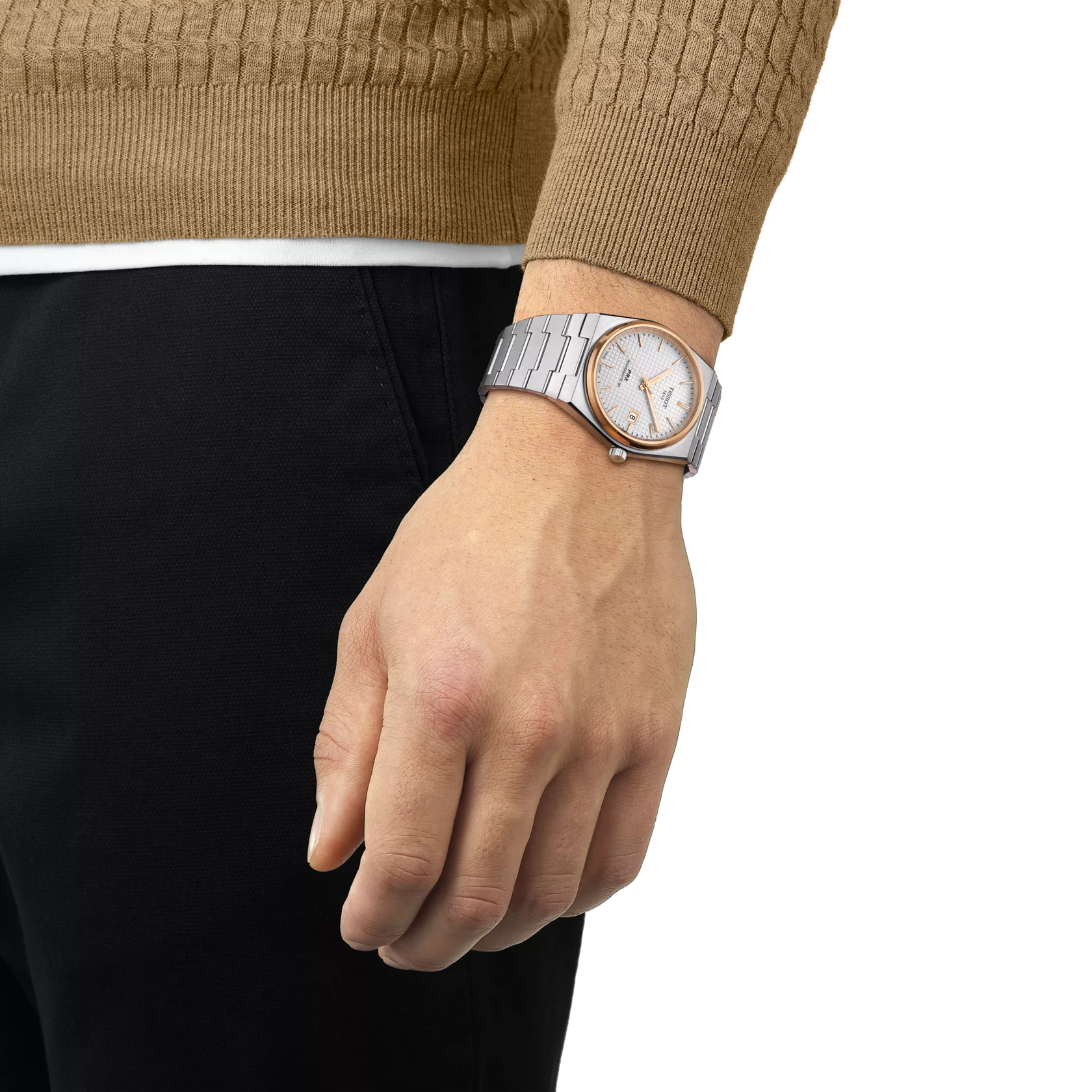 TISSOT PRX POWERMATIC 80 ROSE GOLD PVD DIAL 40MM T137.407.21.031.00